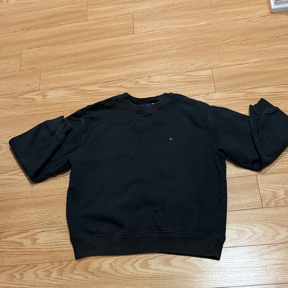 Tommy Hilfiger Black Crewneck Sweater